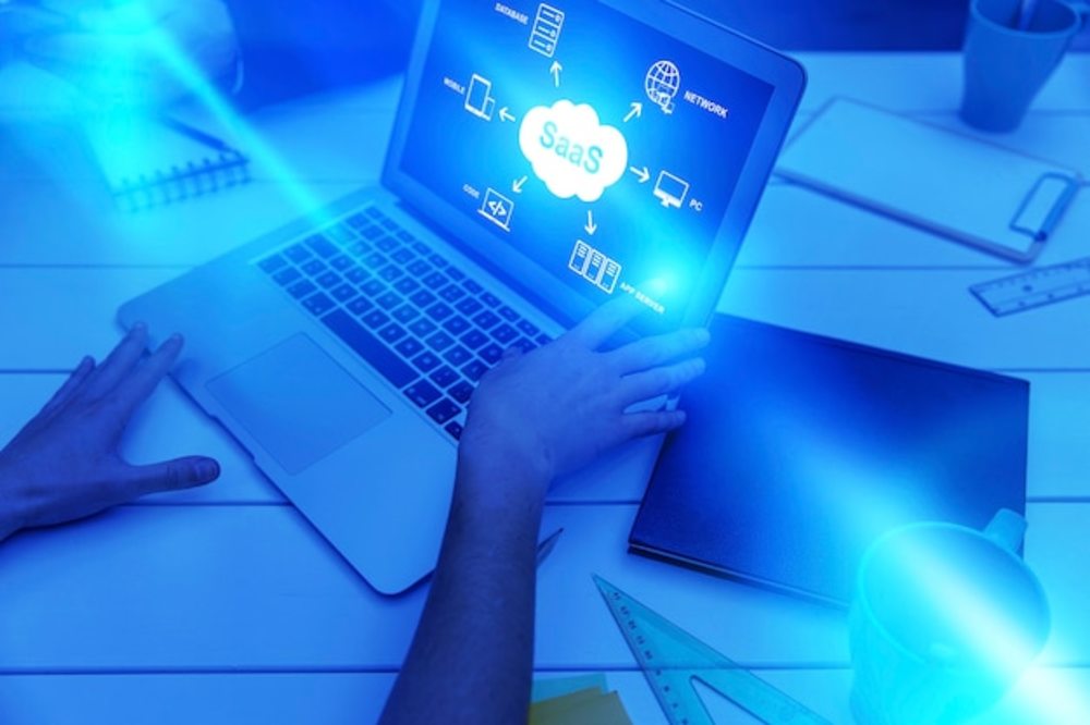 SaaS 軟件即服務的概念拼貼